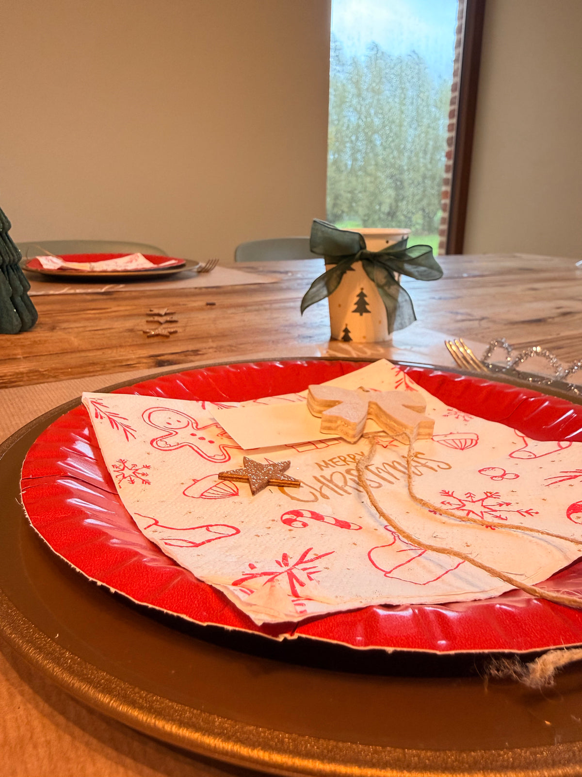 Kersttafelstyling kersttafel voor kinderen, kidsproof kersttafel